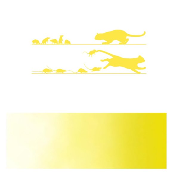 Rats Chasing Cat- Car stickers-Vinyl Decals-Cool Sticker-Funny Sticker-Laptop - Picture 12 of 14